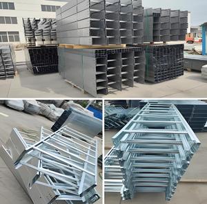 Khay cáp lưới thép nhôm đục lỗ, sản xuất trực tiếp tại nhà máy, đạt chứng nhận CE, dùng cho công nghiệp - Product Image 6