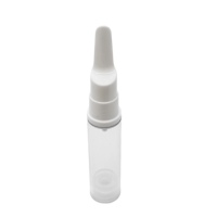 Nouveauté en gros, flacons à pompe sans air en plastique vides de 5 ml, 10 ml, 15 ml pour le conditionnement de fond de teint liquide cosmétique