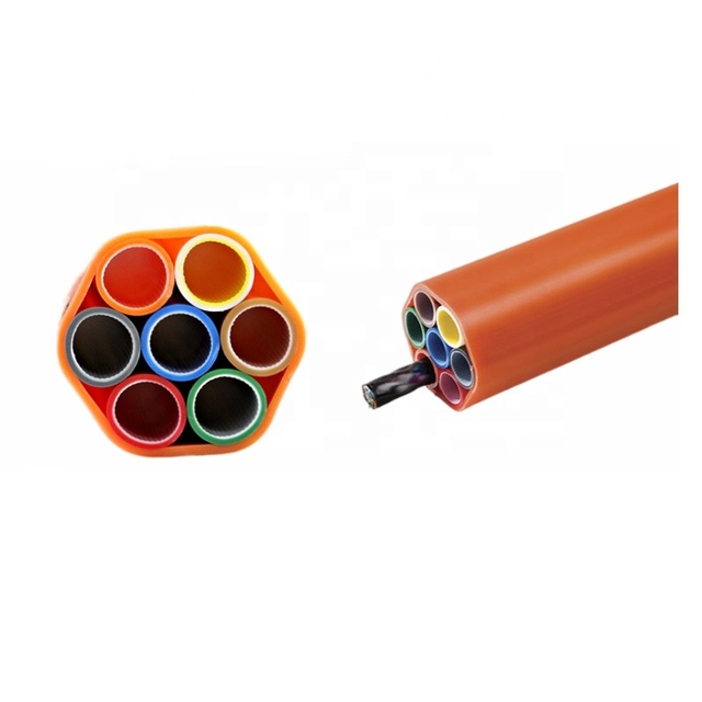 Outdoor HDPE Microduct 4 Way 7 Way 12/8 12/10 14/10 16/12mm Bundle Micro Duct Conduit Pipe