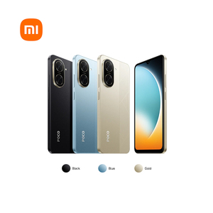 <span class=keywords><strong>POCO</strong></span> C71 EU 4+128G Negro/Dorado, Teléfono Celular Inteligente, Doble SIM, Batería de 5000mAh, 2GB de RAM, 128GB de ROM para Juegos - Product Image 1