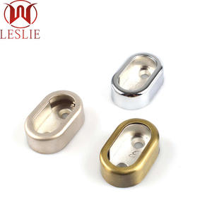 Supporto per Tubo Ovale da 16mm per Guardaroba, Porta Tubi Cromato per Accessori Armadio - Product Image 4