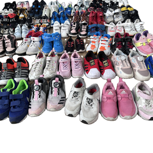 Chaussures originales pour enfants Chaussures respirantes de sport en vrac Stock de chaussures de marque d'occasion - Product Image 2