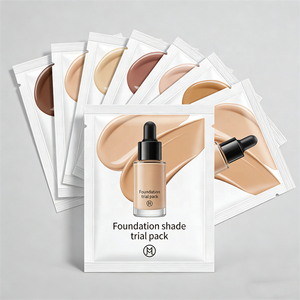 Échantillons Gratuits, Services de Conception Fournis, Sachet d'Échantillon de Fond de Teint Liquide, Emballage Personnalisé, Sachet Imprimé Personnalisé - Product Image 2