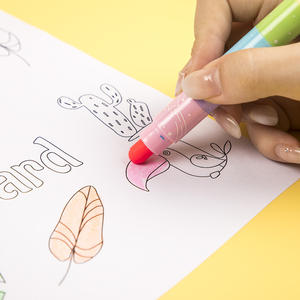 Mini stylo <span class=keywords><strong>surligneur</strong></span> empilable Pastel mignon 6-en-1 couleurs assorties marqueur de fruits animaux innovant <span class=keywords><strong>surligneur</strong></span> liquide fabricant haut - Product Image 3