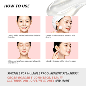 OEM/ODM Collagène à appliquer 75g, Formule filmogène pour une fixation nutritive, Raffermissant et anti-âge toute la nuit, Technologie d'encapsulation, Marque privée - Product Image 6