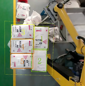 Paletizador y Despaletizador Automático <span class=keywords><strong>de</strong></span> Cajas con Carga <span class=keywords><strong>Superior</strong></span> Guiado por Visión FM, Sistema <span class=keywords><strong>de</strong></span> Visión Robótica, Cámara 3D, Motor <span class=keywords><strong>de</strong></span> Caja <span class=keywords><strong>de</strong></span> Engranajes <span class=keywords><strong>de</strong></span> 1 kW, 30 Unidades/Hora - Product Image 4