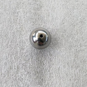 Độ chính xác cao hợp kim Titan bóng TA1 TA2 TC4 GR1 gr2 50mm 100mm có lỗ vòng bi hình cầu xuyên gương hạt titan nguyên chất - Product Image 3