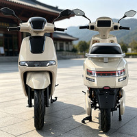 Moto électrique vintage homologuée pour la route CKD SKD 12 pouces 1100/1300W, vitesse 60 km/h, prix des scooters électriques en Chine