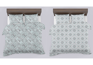 Juego de Ropa de Cama de Polialgodón, Funda de Edredón y Sábanas, Suministro Directo de Fábrica - Product Image 2