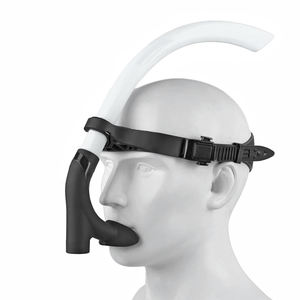 ALoma Factory Logotipo personalizado Natación Snorkel Air Drop Seguridad <span class=keywords><strong>Nadador</strong></span> Tubo <span class=keywords><strong>de</strong></span> respiración Tubo <span class=keywords><strong>de</strong></span> esnórquel frontal para adultos - Product Image 2