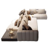 Canapé piano minimaliste haut de gamme en cuir véritable de style italien, une place, pour salon, en cuir de vachette pleine fleur artisanal