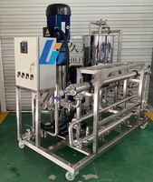 Séparateur pilote de laboratoire à spirale enroulée JIUTIAN NF avec moteur et pompe à noyau, filtration nano, capacité de 10 à 50 L/h, 220-460 V