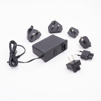 Adaptateur secteur AC/DC UE Electronic 5/14/16/18W 5V 6V 9V 12V 15V 20V 24V 0.9A 2.5A 2.8A avec prise US EU UK AU