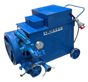 Pompe à mortier électrique, pompe à coulis avec moteur pour pulvérisation à longue distance, haute efficacité, transport de coulis de grand volume - Product Image 2