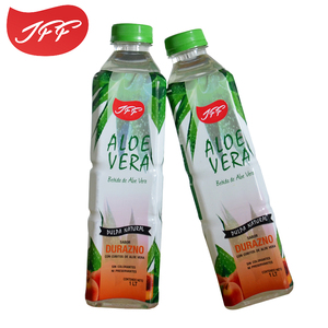 1000ml azúcar OEM de sabor de fruta de bebida de Aloe Vera con pulpa - Product Image 1