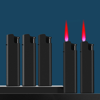 Briquet gonflable portable JX résistant au vent avec logo personnalisé, idéal pour les barbecues en plein air et les soirées cigares