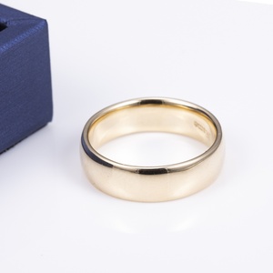 Anillo de Boda para Hombre de Oro Sólido de 14K MS-450 - Product Image 3