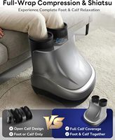 Masseur à compression par pression d'air pour la circulation et la relaxation, machine de massage Shiatsu pour les pieds et les mollets