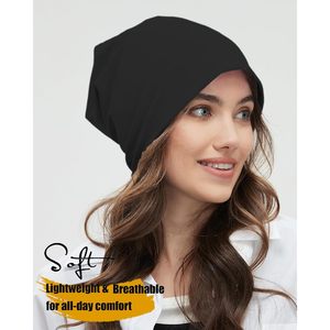 Gorro de algodón personalizado para hombre, estilo holgado, tejido, transpirable, ligero, para uso diario, estilo hipster. - Product Image 2