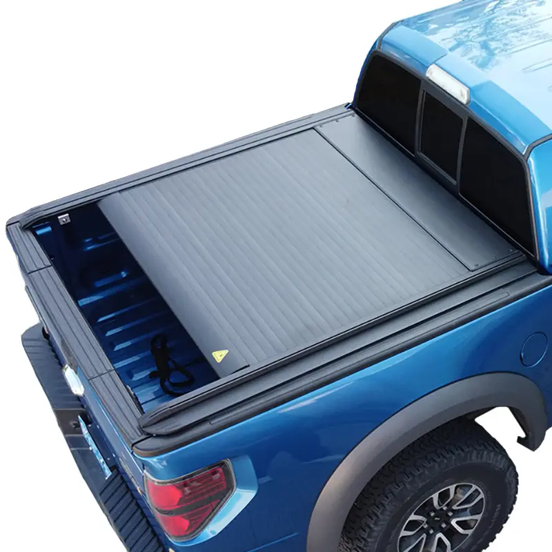 Tapa de rodillo eléctrica personalizada, cubierta retráctil tonneau para toyota hilux ford F150, cubiertas de camioneta de 5 '6"