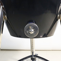 Fabricant de Kamado en émail ODM/OEM, vente en gros de grills à surface émaillée, 18 pouces, extra large, épaissi, barbecue au charbon de bois, four extérieur