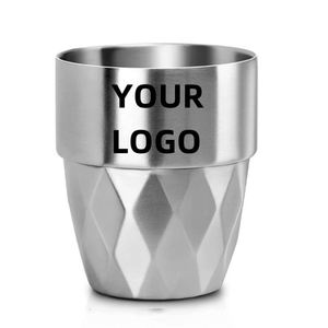 Vaso de Cerveza con Diseño Martillado, Doble Pared de Acero Inoxidable, para Café, Té, Camping y Viajes - Product Image 2