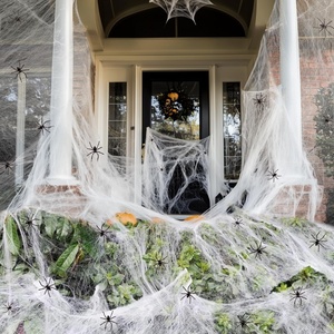 Telaraña colgante decoración <span class=keywords><strong>de</strong></span> <span class=keywords><strong>Halloween</strong></span> al aire libre telarañas <span class=keywords><strong>de</strong></span> imitación <span class=keywords><strong>para</strong></span> decoración del hogar decoraciones <span class=keywords><strong>de</strong></span> fiesta <span class=keywords><strong>de</strong></span> <span class=keywords><strong>Halloween</strong></span> - Product Image 3