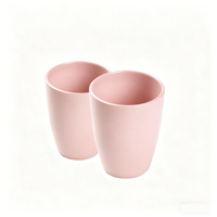 Gobelet réutilisable pour enfants en paille de blé, sans BPA, sans plastique, compatible lave-vaisselle, OEM