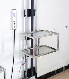 Tipo de bandeja Pequeño Dumbwaiter <span class=keywords><strong>Lift</strong></span> Mini Simple Cocina Elevador de alimentos Plataforma elevadora para Hotel Restaurante - Product Image 4