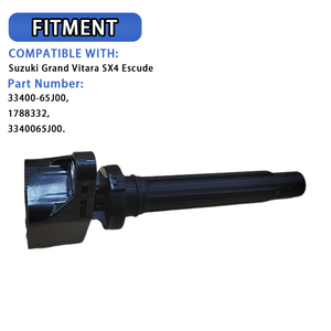 Bobina de encendido de coche para Suzuki Grand Vitara SX4 Escude 2006- 2009 33400-65J00 PAT Auto Parts Spark Plug Caps 1788332 3340065J00 - Product Image 2