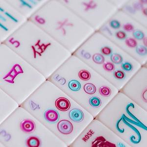 Tuiles de Mahjong Américaines de Luxe 160 pièces, Modernes, Portables, pour l'Intérieur, Série Legacy, Tuiles de Mahjong en Acrylique 1 couche, Woodlands Mahjong - Product Image 3