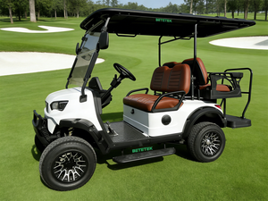 Carrito de Golf Compacto de 4 Plazas Eléctrico, Ideal para Viajes en Campos de Golf, Paseos de Ocio en Hoteles, Venta al por Mayor para Carreteras No Públicas - Product Image 1
