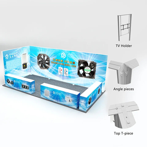 Cajas de luz de exposición de cabina de exposición de cosméticos reutilizables con retroiluminación de aluminio de pared de medios LED de publicidad duradera de diseño moderno - Product Image 1