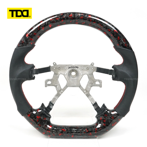 พวงมาลัยคาร์บอนไฟเบอร์แท้ TDD สำหรับรถยนต์นิสสัน Y61 - Product Image 1
