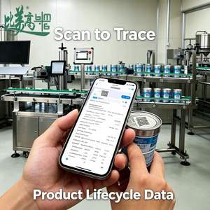 Machine de codage laser CO2 tout-en-un avec détection de code en temps réel pour la production continue Chestny ZNAK Marquage laser de codes QR - Product Image 2