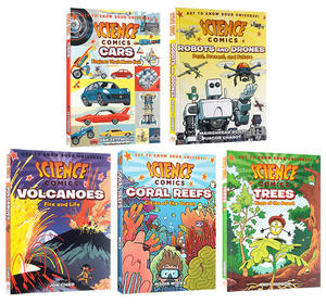 Bandes dessinées scientifiques Robots et drones <span class=keywords><strong>Cora</strong></span> l Reefs Enfants Explorez Cognitive Stem Books Livres de sciences naturelles - Product Image 1