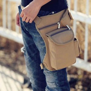 Cheap <b>Black</b> Waterproof Man Sport Leg Bag Outdoor Tactical Multi-function Leg <b>Wrappings</b> Waist Bag - Product Image 2