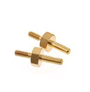CNC Products-Steel Stainless Steel Brass Turned Parts Hardware Fasteners Milling Machining Service Zinc Finish ISO Metric