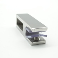 Kensharp accessoires de quincaillerie pour portes coulissantes à bas prix collier de serrage en acier inoxydable Type H raccords en verre