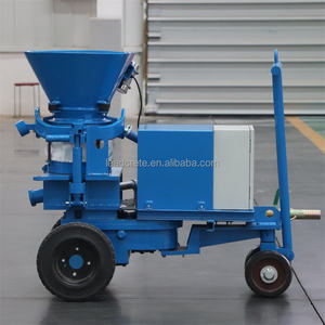 آلة رش الخرسانة الكهربائية الجافة بقدرة 3 متر مكعب/ساعة مع مضخة مياه عالية الضغط - Product Image 5