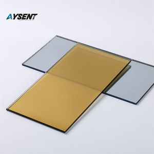 Bronze Euro Gris Teinté 4-10mm Flotteur Verre Réfléchissant Bleu Foncé Vert Clair Ford Bleu Noir Coloré pour Utilisation <span class=keywords><strong>Solaire</strong></span> - Product Image 3