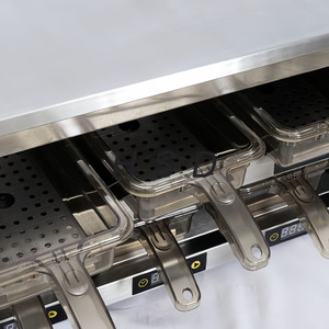 Venta Directa de Fábrica: Vitrina Calentadora Comercial para Empanadas de Carne y Hamburguesas - Product Image 2