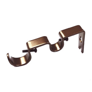 Supporto Regolabile per Asta Tenda <span class=keywords><strong>Doppio</strong></span> Robusto con Viti per Supporto <span class=keywords><strong>Tende</strong></span> e Facciate - Product Image 5