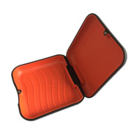 Boîte de rangement carrée personnalisée avec logo pour appareils dentaires, blanchiment des dents, orthodontie, aligneurs