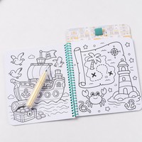 Livre de coloriage personnalisé pour enfants, livre à spirale mignon, livres de coloriage et de dessin pour enfants, pour la relaxation et la réduction du stress, idéal comme cadeau