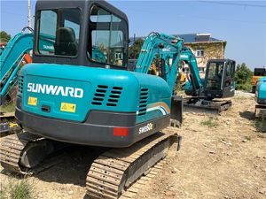 Excelente Precio, Gran Oferta: Excavadora de Orugas Sunward SWE60E de 6 Toneladas, Pequeña Excavadora Hidráulica SWE60 Usada - Product Image 2
