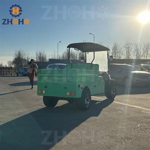Nhà máy trực tiếp Câu lạc bộ xe Golf giỏ hàng 2 chỗ ngồi với xe tải giường hàng hóa hộp điện pin lithium - Product Image 3