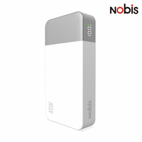 Power Bank Portabel Ringkas Nobis USA Stock 45W 20000 MAh 20000mAh Kapasitas Tinggi Pengisian Cepat untuk Smartphone Dijual