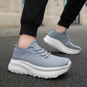 Chaussures de course pieds nus à bout large 4E, baskets en tricot à semelle large, grande taille, chaussures décontractées - Product Image 2