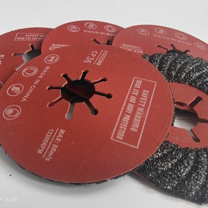 Dischi Semi-flessibili in carburo di silicio 100*16mm 16/24/36/46/60/80 grana 5 pollici mola disco disco abrasivo Flap - Product Image 5